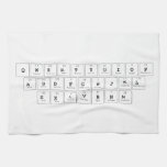 qwe|rtyuiop
 a|sdfghjkl
 zxcvbnm  Kitchen Towels