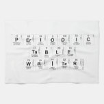 Periodic
 Table
 Writer  Kitchen Towels