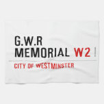 G.w.r memorial  Kitchen Towels