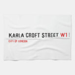 Karla Croft Street  Kitchen Towels