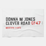 Donna M Jones Clover Road  Kitchen Towels