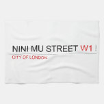 NINI MU STREET  Kitchen Towels