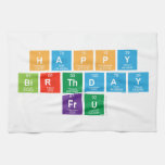 Happy 
 Birthday
 FrU  Kitchen Towels