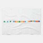 No a la violencia cientifica  Kitchen Towels
