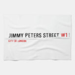 JIMMY PETERS Street  Kitchen Towels