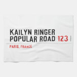 Kailyn ringer Popular road  Kitchen Towels