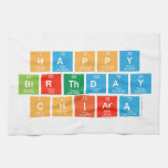 happy
 birthday
 Chiara  Kitchen Towels