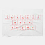 Periodic
 Table
 Writer  Kitchen Towels
