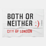 BOTH or NEITHER  Kitchen Towels
