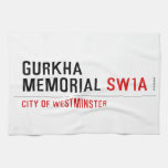 gurkha memorial  Kitchen Towels