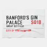 Banford's Gin  Palace  Kitchen Towels