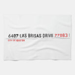 6407 Las Brisas Drive  Kitchen Towels