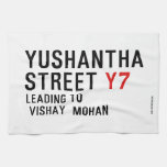 Yushantha  Street  Kitchen Towels