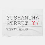 Yushantha  Street  Kitchen Towels