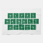 Happy
 Birthday
 Allison  Kitchen Towels