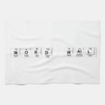 Word Wall  Kitchen Towels