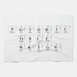 Periodic
 Table
 Writer  Kitchen Towels