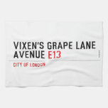 Vixen's Grape Lane  Avenue  Kitchen Towels