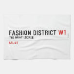 Fashion District  Kitchen Towels