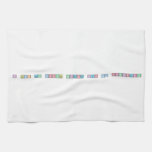 I think luv inspires science its all chemistry  Kitchen Towels
