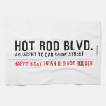 Hot Rod Blvd.  Kitchen Towels