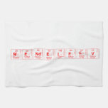 Mendeleev  Kitchen Towels