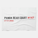 PANDA BEAR COURT  Kitchen Towels