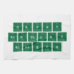 Happy
 Birthday
 Allison  Kitchen Towels