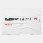 rainbow twinkle  Kitchen Towels