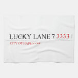 Lucky Lane 7  Kitchen Towels