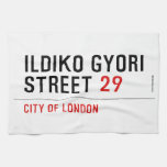 Ildiko Gyori Street  Kitchen Towels