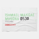 ISHMAEL MAKGAE MUSONA  Kitchen Towels