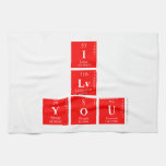 I
 Lv
 you  Kitchen Towels