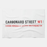 Carbonaro street  Kitchen Towels