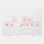 I luv
 New york  Kitchen Towels