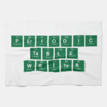 Periodic
 Table
 Writer  Kitchen Towels