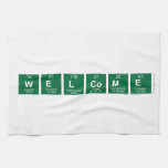 WELCOME  Kitchen Towels