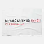 buffalo creek rd.  Kitchen Towels
