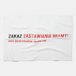 ZAKAZ  Kitchen Towels