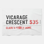 Vicarage Crescent  Kitchen Towels