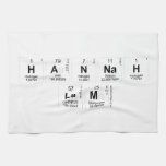 Hannah 
 Lam  Kitchen Towels
