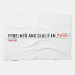 Froslass and glalie ln  Kitchen Towels