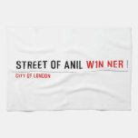 Street of anil  Kitchen Towels