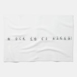 Be calm and do science  Kitchen Towels