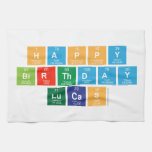 Happy
 Birthday
 Lucas  Kitchen Towels