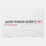 alexie kawehi decosta  Kitchen Towels