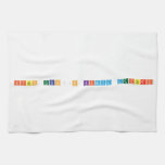 Figen Hocanın kimya defteri  Kitchen Towels