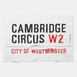 Cambridge Circus  Kitchen Towels