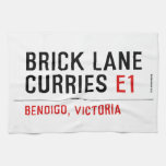 brick lane  curries  Kitchen Towels