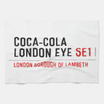 COCA-COLA LONDON EYE  Kitchen Towels